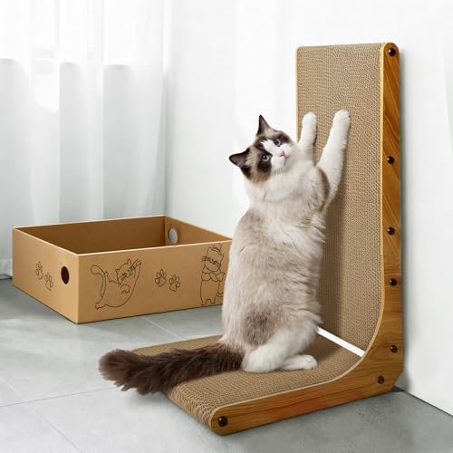 Cat Scratcher, L-Shaped Cat Scratching Pad - Image 5