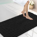 Smiry Bathroom Rugs 45X27, Extra Soft Rubber Backing Chenille Bath Mats by Smiry