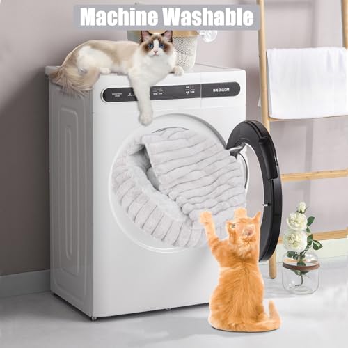 Cat Beds for Indoor Cats, 2 in 1 Cat Cave Bed Kitten Bed for Small Pets - Image 6