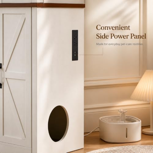 Forest Gravity Extra Large Tall Litter Box Cabinet - Image 5