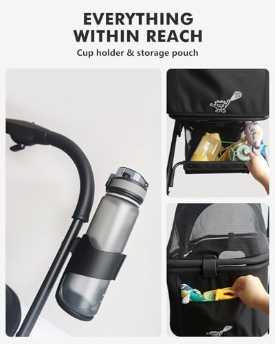 4 Wheels Pet Stroller, Dog Stroller - Image 5