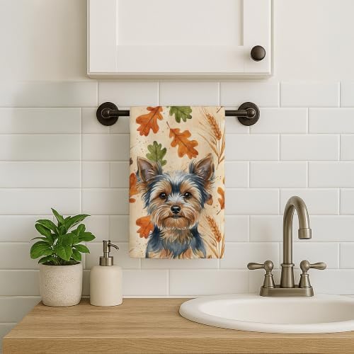 Caroline's Treasures Yorkshire Terrier Dogs Kitchen Towel 15x25 in - Image 2