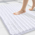 Smiry Bathroom Rugs 30X20, Extra Soft Rubber Backing Chenille Bath Mats by Smiry
