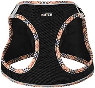 AMTOR Small Dog Harness with Leash Set, No Escape Easy Walk Puppy Harnesses - Image 2