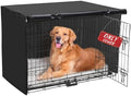 Akinerri Dog Crate Cover, Double Door Waterproof Kennel Cover, 24 in Black by Akinerri
