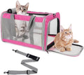 Pet Carrier for Large Cats of 20 Lbs, Collapsible Carrier Bag for Big Cat or 2 by TIYOLAT