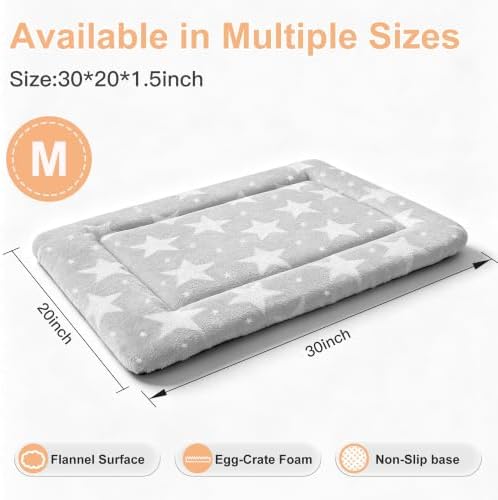 Dog Bed Mat, Reversible Crate Pad & Cute Dog Bed - Image 4