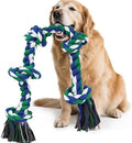 SZEE Dog Rope Toy for Large Dogs, 37 Inch 5 Knots, Tug of War Rope for Large by SZEE