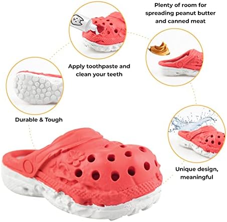 Dog Chew Toys, Durable Rubber Slipper Toy - Image 5
