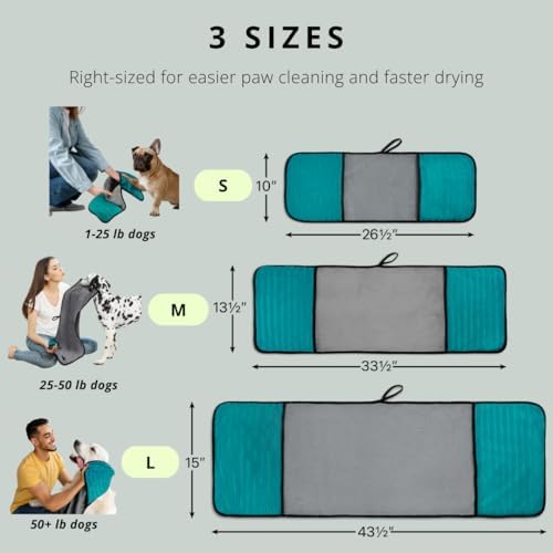 Microfiber Dog Towel & Paw Cleaner – Super Absorbent - Image 5