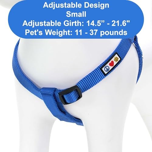 Pawtitas Solid Step-in Dog Harness – Adjustable No-Pull Vest - Image 3