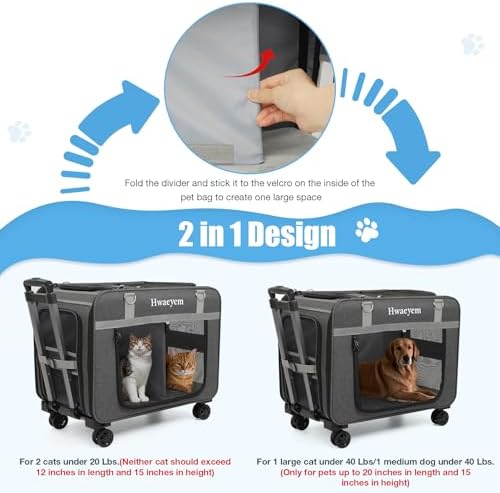 Rolling Cat Carrier - Image 3