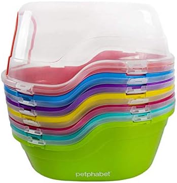 Covered Litter Box, Jumbo Hooded Cat Litter Box Holds Up to Two Small Cats - Image 7