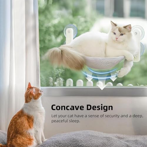 2PCS Replacement Cover for Cat Window Perch, L Size Cordless Cat Window Hammock - Image 6