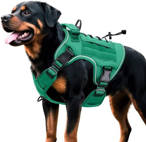 Heavy-Duty Tactical Dog Harness by Bruvoalon