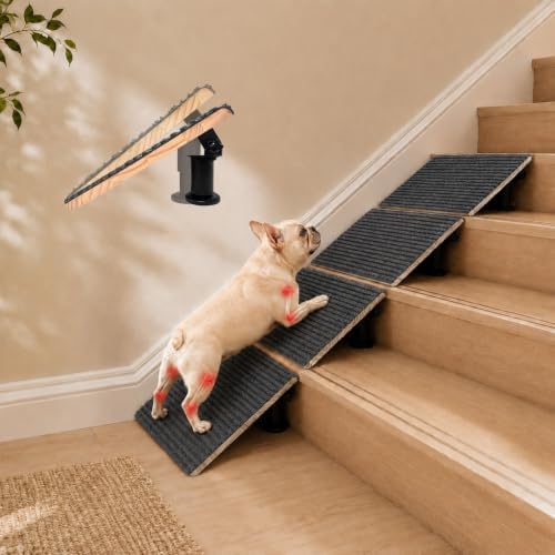 Adjustable Dog Ramp for Stairs by GIVMORCOLOS-US
