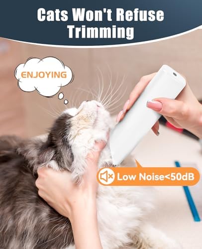 oneisall Pet Clippers for Cat Matted Hair, Quiet Pet Shaver for Cats - Image 5