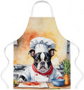 Caroline's Treasures Boston Terrier The Chef Apron Cooking Kitchen Server by CarolinesTreasures