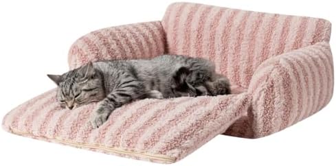 Hollypet Cat Bed Small Dog Orthopedic Couch Beds - Image 2