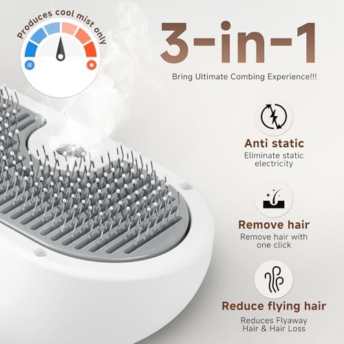 Pet Steam Brush for Dog, cat brushes for indoor cats - Image 2