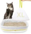 XUEPETT 24 Pack Jumbo Cat Litter Box Liners by XUEPETT