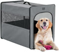 PETSFIT Collapsible Dog Crate, Soft Sided Dog Crate by Petsfit