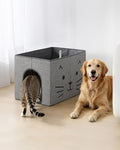 Dog Proof Cat Litter Box Enclosure by Coorganisers