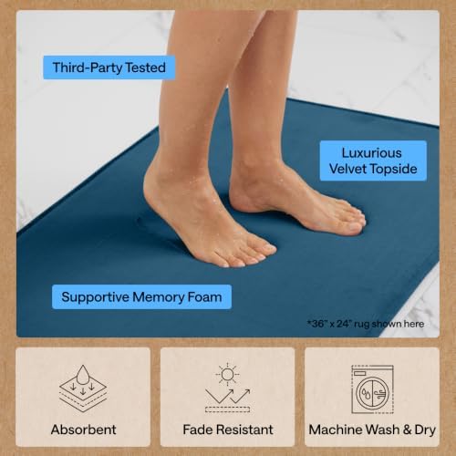 GORILLA GRIP® Memory Foam Bath Rug - Image 5