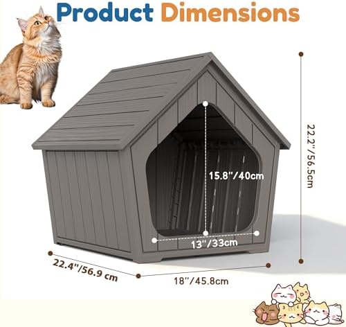 Cat Litter Box Enclosure Furniture, Hidden Litter Box - Image 5