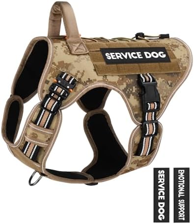 Petnanny Tactical Dog Harness No Pull Vest by PETNANNY