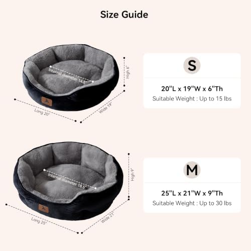 Asvin Small Dog Bed for Small Dogs, Cat Beds for Indoor Cats, Pet Bed for Puppy - Image 6