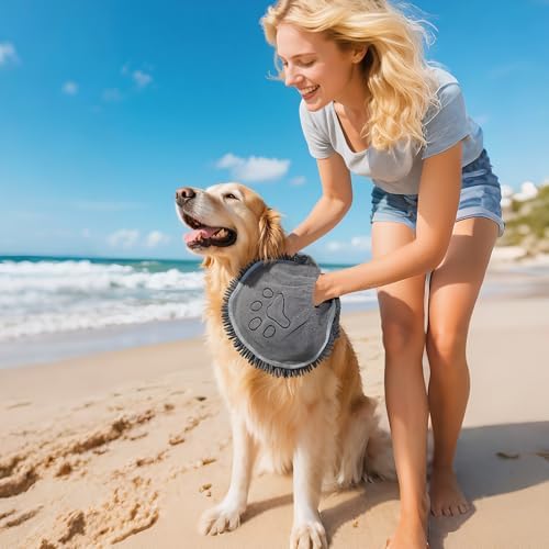 Doggy Dryer, Quick Dry Dog Towel, Microfiber Super Absorbent Dog Bath Towels - Image 6
