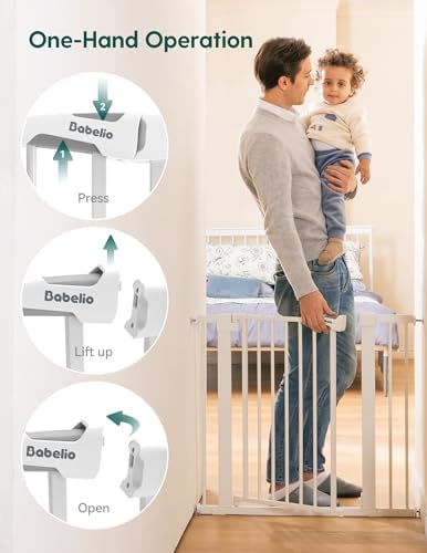 Babelio 36-57" Extra Wide Baby Gate - Image 5