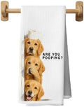 Golden Retriever Dog Bathroom Decor Hand Towels 16x24 in by Unknown