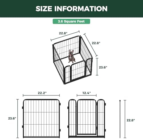 FXW Homeplus Indoor Dog Playpen, 4 Panels, - Image 2