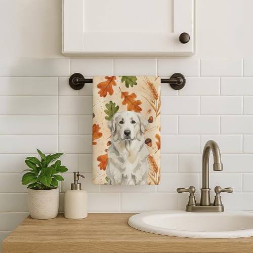 Caroline's Treasures Great Pyrenees Dogs Kitchen Towel 15x25 in - Image 2