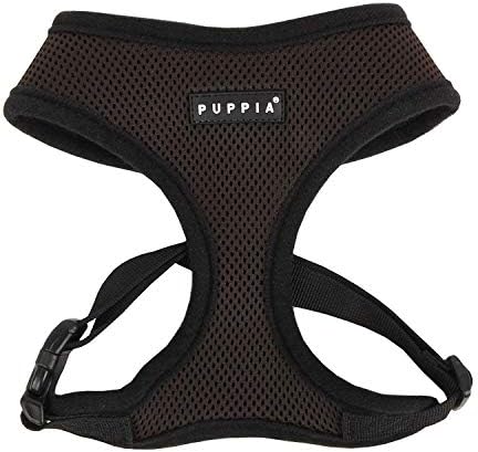 Puppia Soft Dog Harness No Choke Over-The-Head Triple Layered Breathable Mesh by PUPPIA