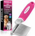 Poodle Dematting Fur Rake Comb Brush by Poodlie