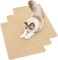 3 Pack Cat Scratcher Mat, Natural Sisal Jute Pad, Furniture Protector by Unknown