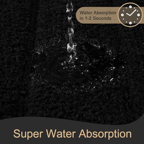 AROGAN Luxury Long Bathroom Rugs Runner 24x48 Inch Bath Rug Non Slip - Image 4