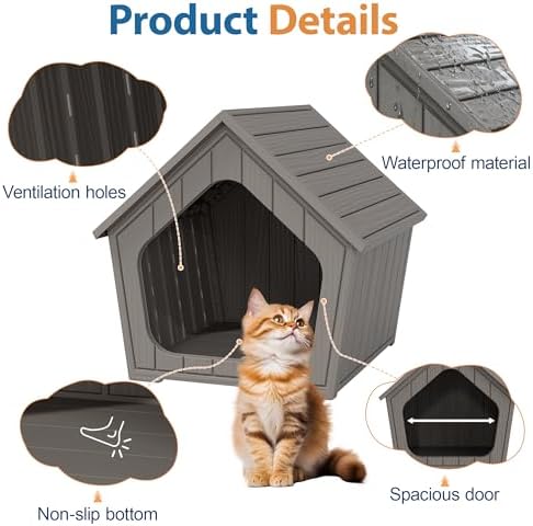 Cat Litter Box Enclosure Furniture, Hidden Litter Box - Image 3