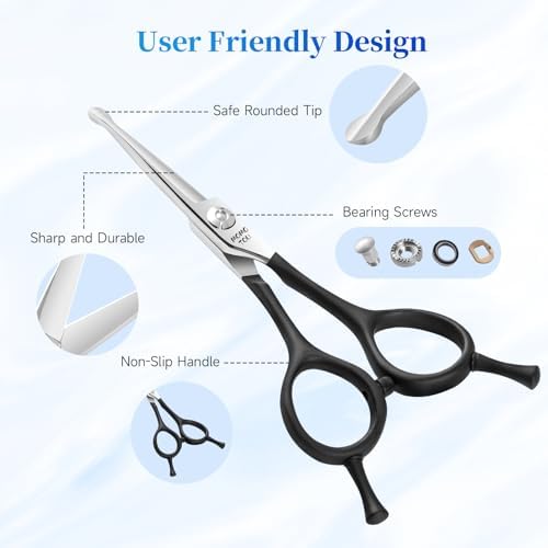 4.5" Small Dog Grooming Scissors - Image 5