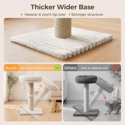Avont Modern Cloud Cat Scratching Post - Image 5
