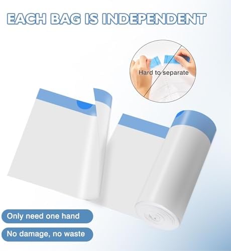 120 Count Self-Cleaning Cat Litter Box Liners Compatible - Image 2