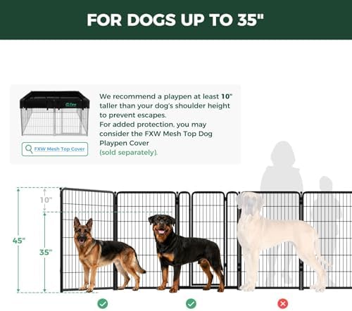 FXW Homeplus Indoor Dog Playpen, 32 Panels, - Image 2