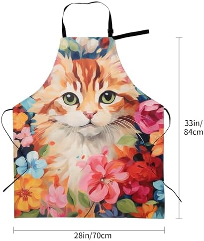 Art Apron with Pocket for Women Men - Image 4