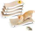 Cat Scratcher, Durable Scratch Pad, Corrugated Cardboard Scratching Board by Conlun