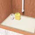 URMONA Waterproof Silicone Under Sink Mat, 28 x 19 in, Flexible Shelf Liner by URMONA