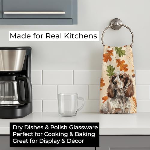Caroline's Treasures English Cocker Spaniel Dogs Kitchen Towel 15x25 - Image 3