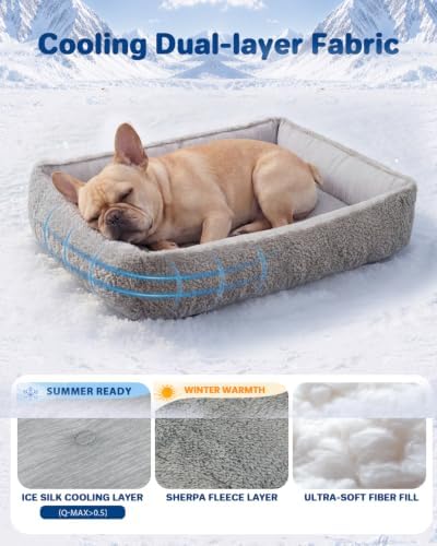 Cooling Dog Bed for Small Medium Dogs - Image 5